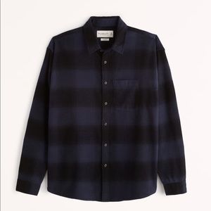 Mens XS soft Flannel button down